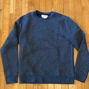 Original Penguin Quilted Crew Neck Sweater